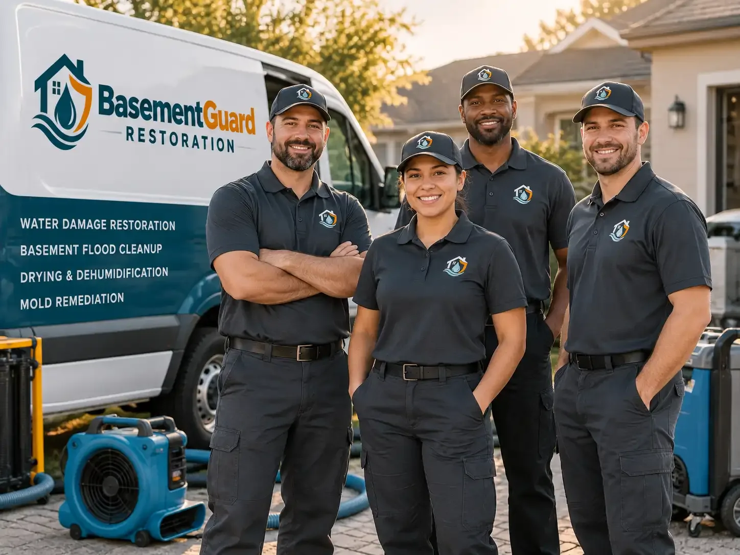 Basement Water Damage Restoration company in Prescott, IA
